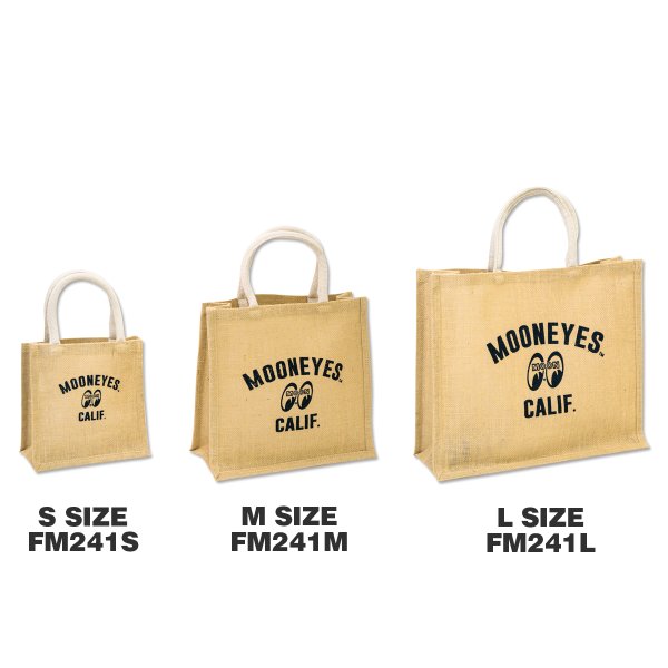 Photo6: MOON CALIF. Jute Tote Bag Large (6)