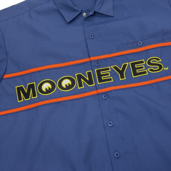 Photo10: MOON Line Panel Work Shirt (10)