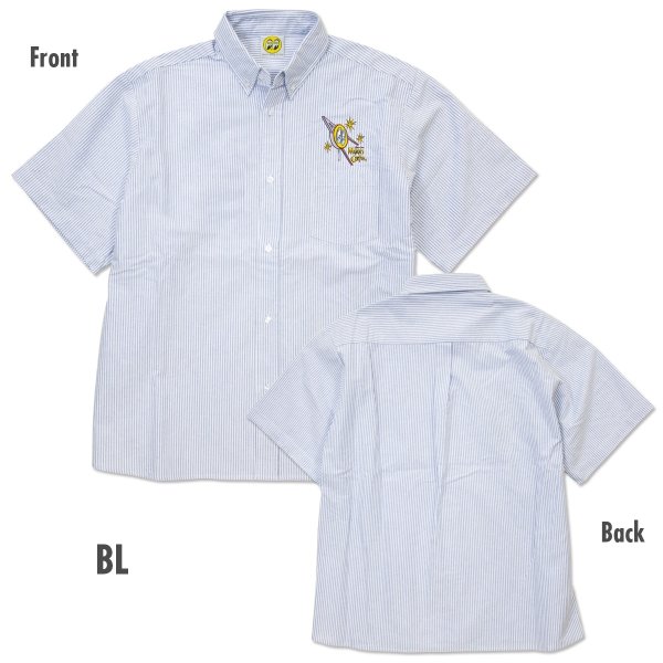 Photo5: MOON Cafe Signature Emblem Button-down Shirt (5)
