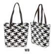 Photo4: MOON Woven Checker Bag (4)