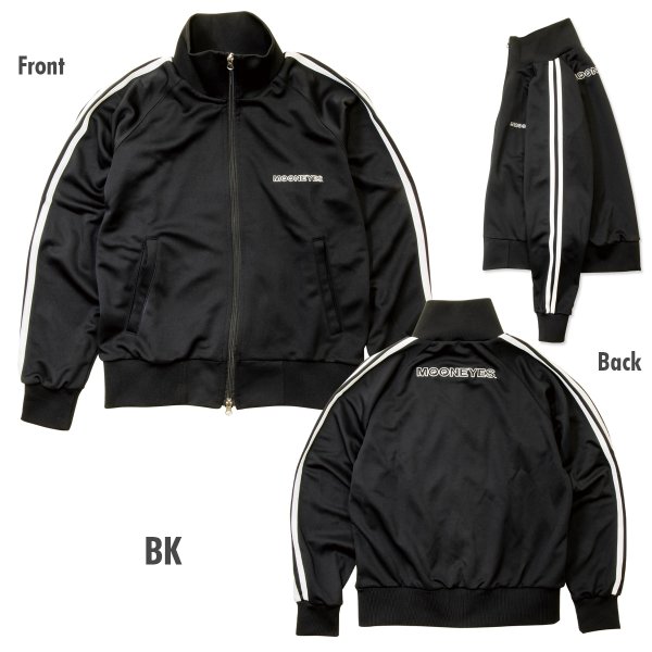 Photo6: MOON Embroidery Track Jacket (6)