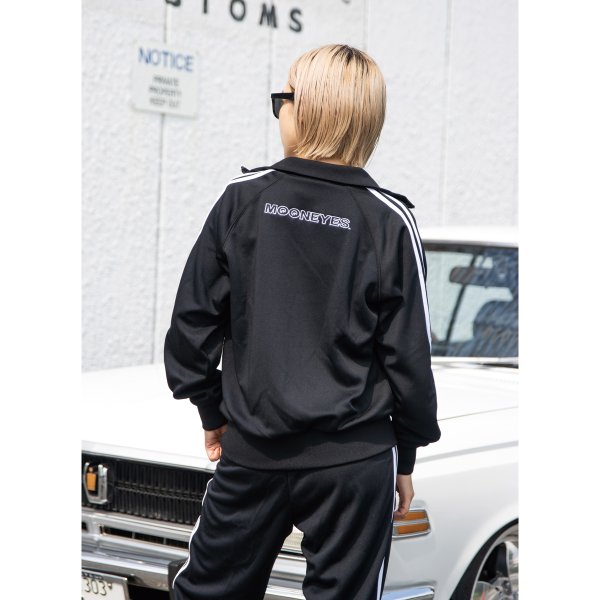 Photo2: MOON Embroidery Track Jacket (2)