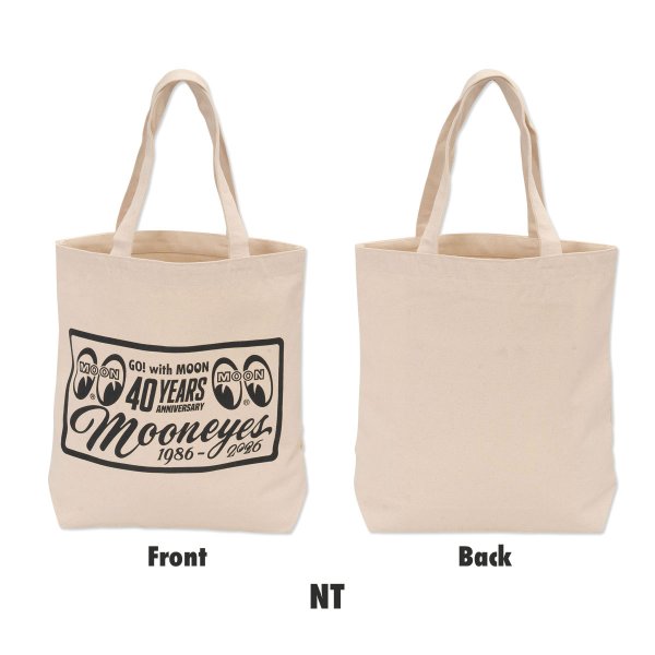 Photo4: MOONEYES 40th Anniv. Tote Bag (4)