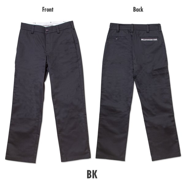 Photo6: MOON Fold-over Waist Work Pants (6)