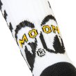 Photo5: Kids MOON Checker Line Socks (5)
