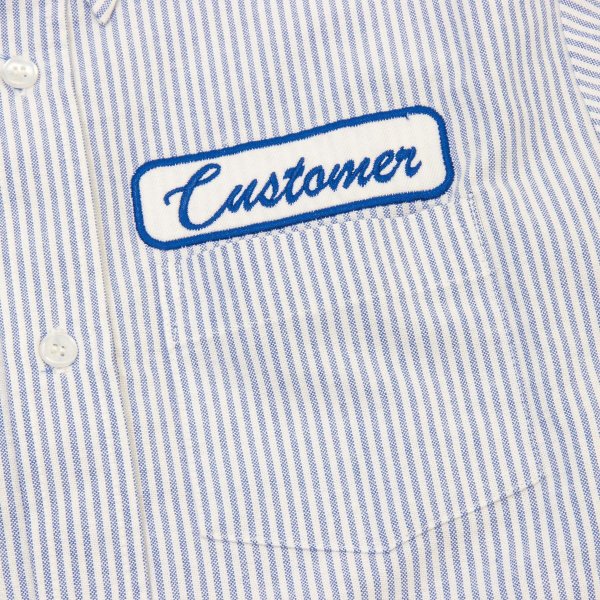 Photo5: Kids MOON Cafe Signature Emblem Button-down Shirt (5)