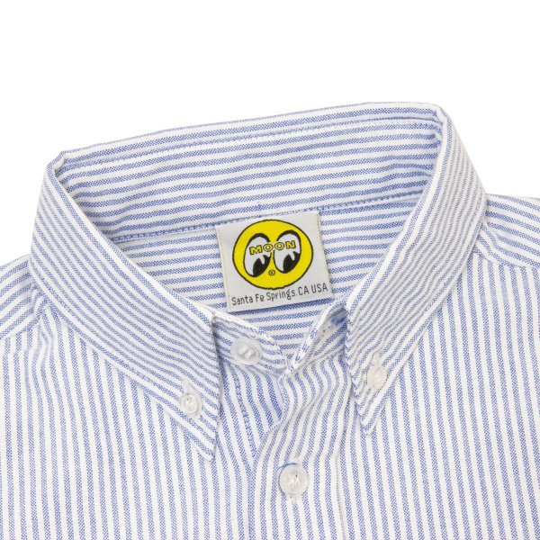 Photo7: Kids MOON Cafe Signature Emblem Button-down Shirt (7)