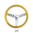 Photo8: MOONEYES ORIGINAL California Metal Flake Steering Wheels 3-Holes 34cm(13.5") (8)