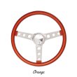 Photo10: MOONEYES ORIGINAL California Metal Flake Steering Wheels 3-Holes 34cm(13.5") (10)