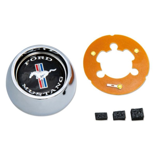 Photo1: GRANT Mustang Horn Button (1)