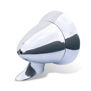 Photo: Large Chrome GT Bullet Mirror