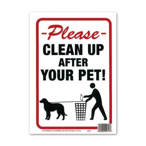 Photo: CLEAN UP AFTER YOUR PET