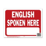 Photo: ENGLISH SPOKEN HERE