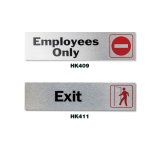 Photo: Metal Sign Plate Sticker