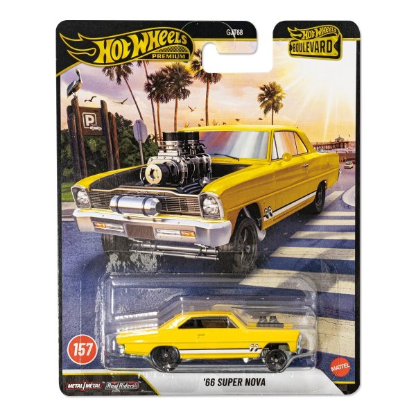 Photo1: Hot Wheels Premium MOONEYES '66 Super Nova (1)