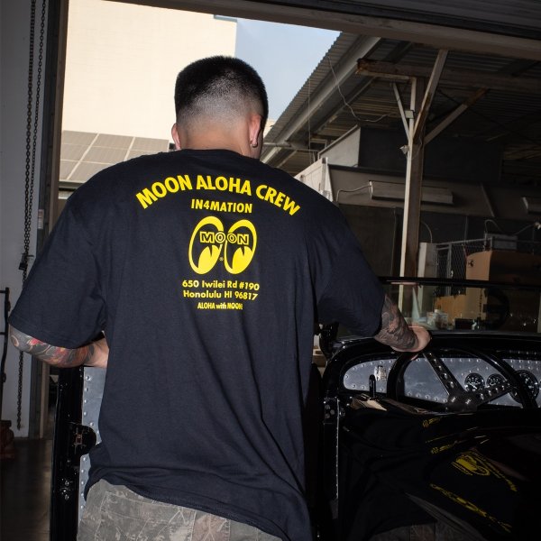 Photo4: in4mation x MOON Aloha Crew T-shirt (4)