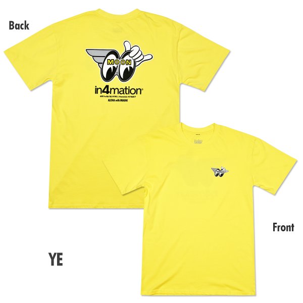 Photo3: in4mation x MOONEYES Express T-shirt (3)