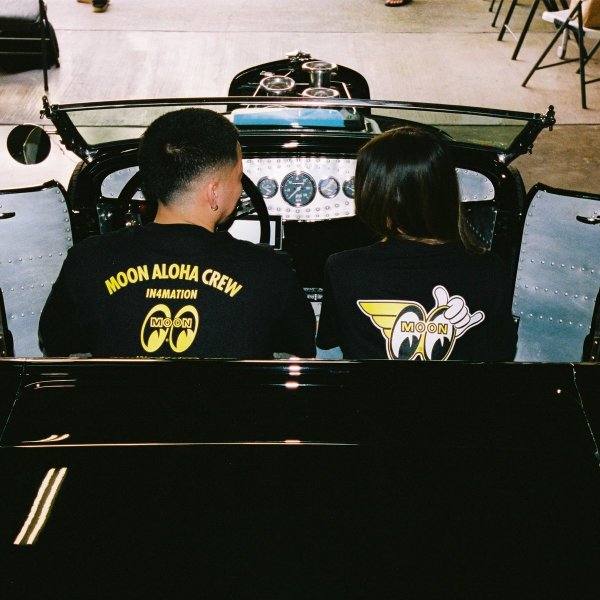 Photo4: in4mation x MOONEYES Express T-shirt (4)