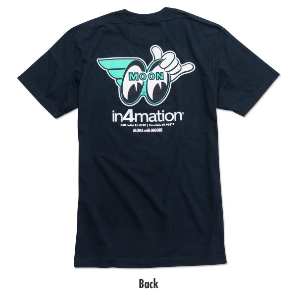 Photo2: in4mation x MOON Island Express 26 T-shirt (2)
