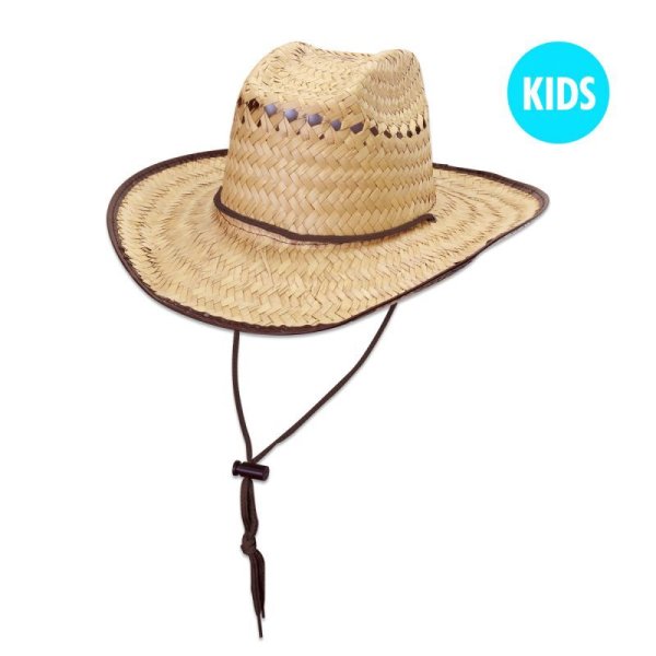 Photo1: Kids Cowboy Style Hat (1)