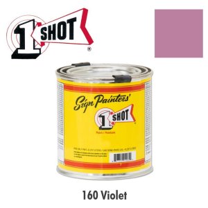 Photo: Violet 160 - 1 Shot Paint Lettering Enamels 237ml