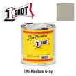 Photo1: Medium Gray 195  - 1 Shot Paint Lettering Enamels 237ml (1)