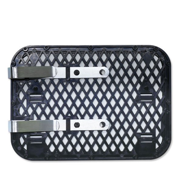 Photo6: Small Clip-on Visor Mirror Diamonds (6)