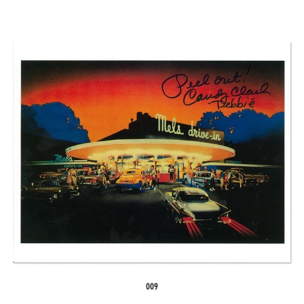 Photo2: American Graffiti Printings with Autograph (C) (2)