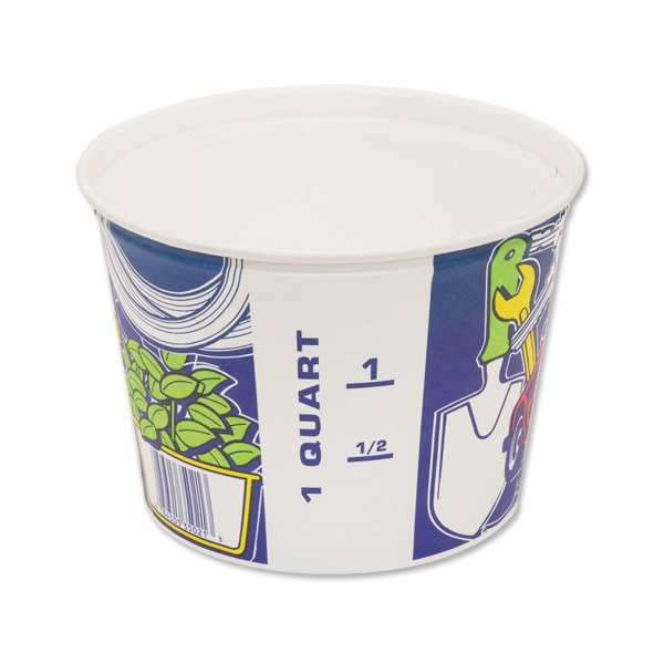 Photo2: Paper Bucket 1Qt (2)