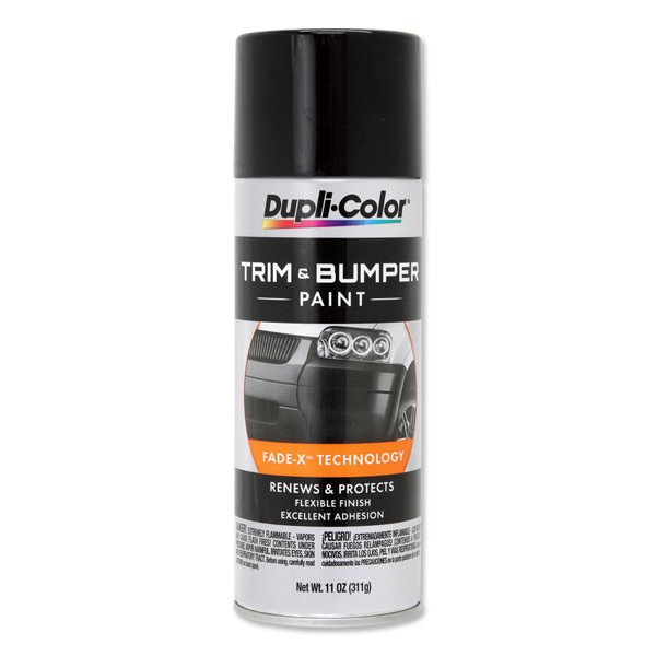 Photo1: Duplicolor Trim & Bumper Paint Black (1)