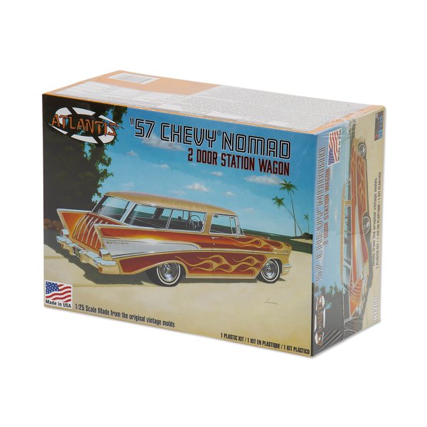 Photo1: 1/25 '57 Chevy Nomad 2 Door Station Wagon Plastic Model Kit (1)