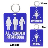 Photo: Restroom Tag with Ring