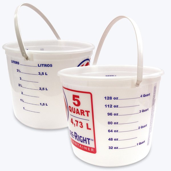Photo2: 5 QUART Measure Bucket (2)
