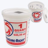 Photo: 1 QUART Measure Bucket w/Cup