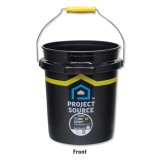 Photo: Project Source Bucket 5 Gallons / Black