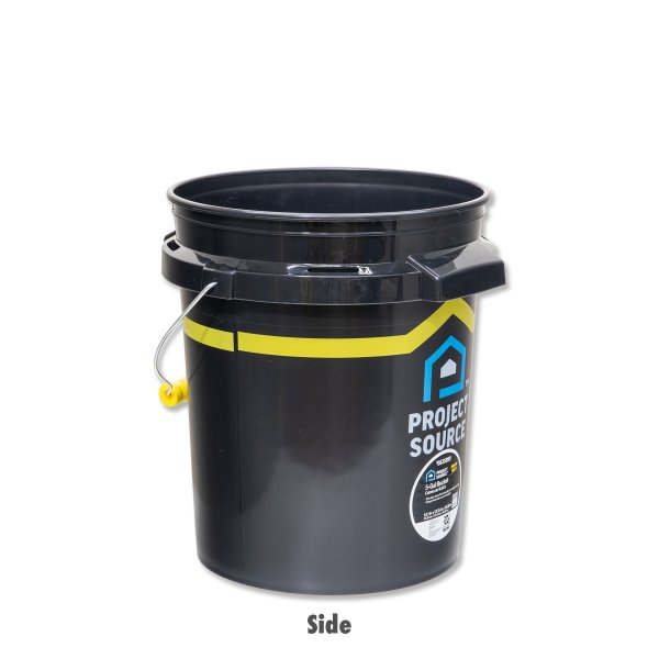 Photo4: Project Source Bucket 5 Gallons / Black (4)