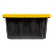 Photo4: Tool Box Black Bin with Yellow Lid 0.7L (0.75 QT) (4)