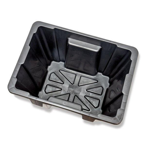 Photo2: Tool Box Black Bin with Yellow Lid 2.3L (2.5 QT) (2)