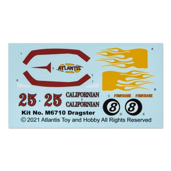 Photo5: Fireball Dragster Plastic Model Kit (5)