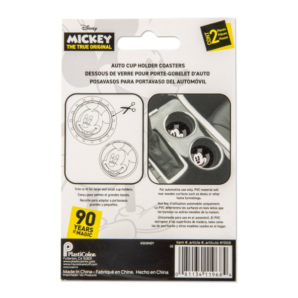 Photo3: Mickey Mouse Coasters (Set of two) (3)