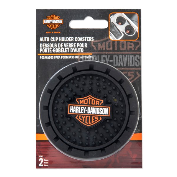 Photo1: Harley Davidson Coasters (Set of two) (1)