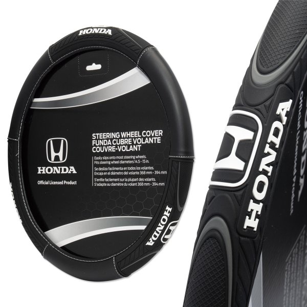 Photo1: HONDA Steering Wheel Cover (1)