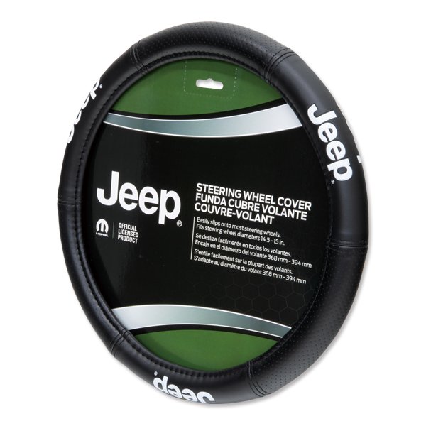 Photo1: JEEP Steering Wheel Cover (1)