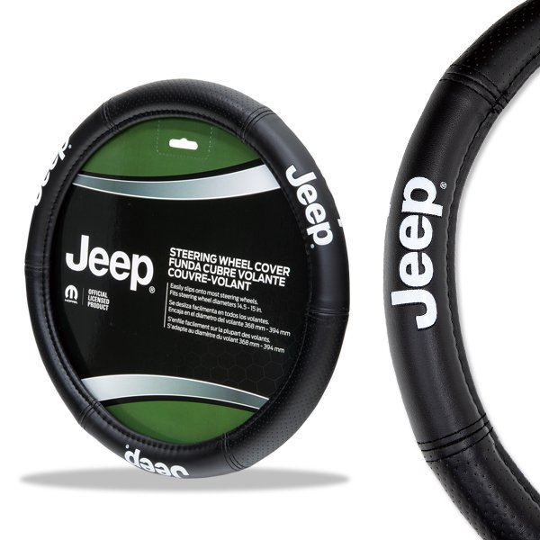 Photo2: JEEP Steering Wheel Cover (2)