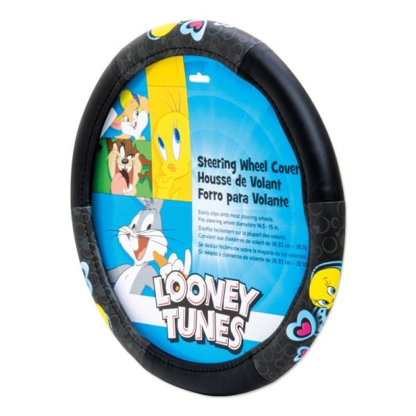 Photo1: Tweety Sweetheart Steering Wheel Cover (1)