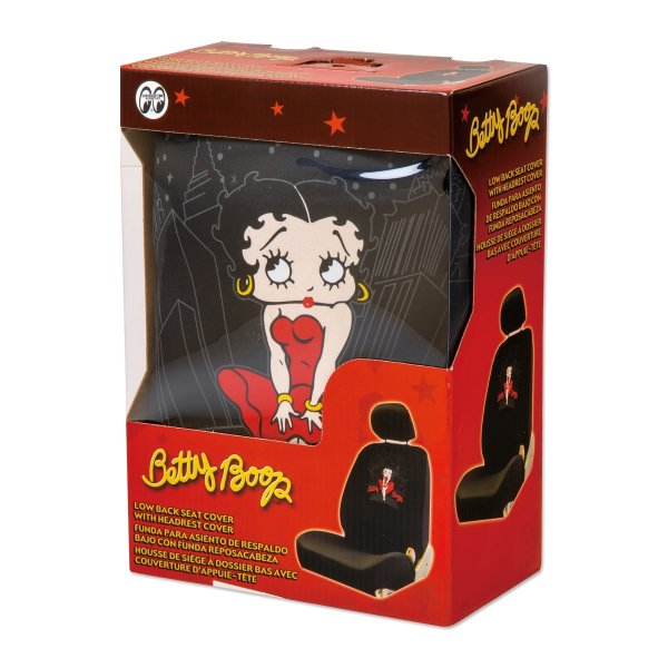 Photo2: Betty Boop Low Back Seat Cover (2)