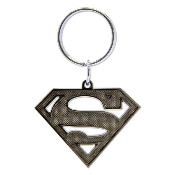 Photo1: Superman Metallic Key Ring (1)