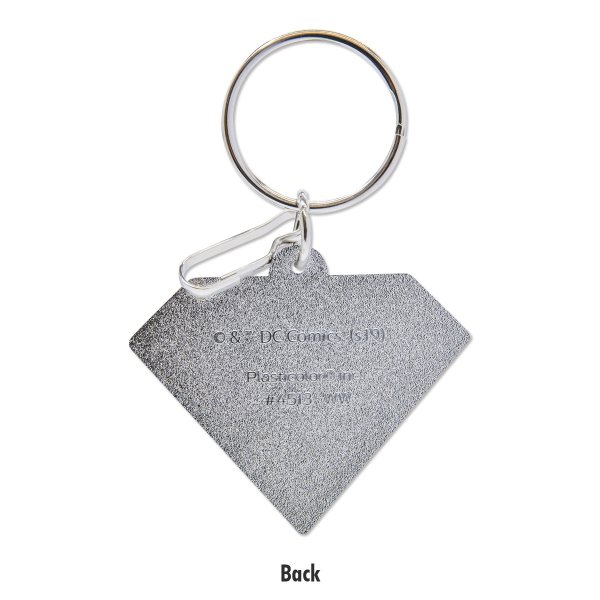 Photo3: Superman Enamel Key Ring (3)