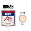 Photo1: Ivory 0116 - Ronan One Stroke Paints 237ml(1/2 Pint/8 fl oz) (1)