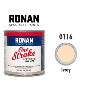 Photo: Ivory 0116 - Ronan One Stroke Paints 237ml(1/2 Pint/8 fl oz)